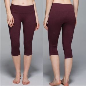 LULULEMON ATHLETICA FLOW RUCHED PANT